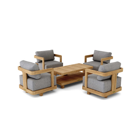 SET-904  5-PC GRANADA DEEP SEATING