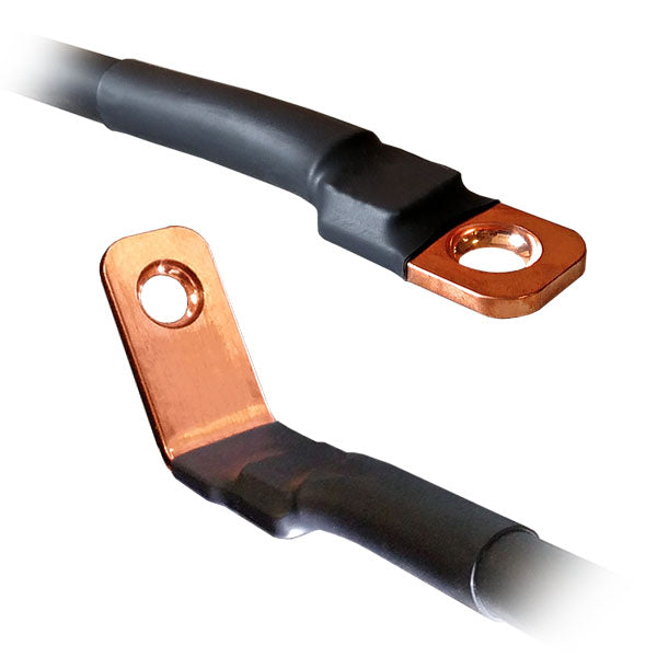 2/0 Cable with Straight & 65° Lugs