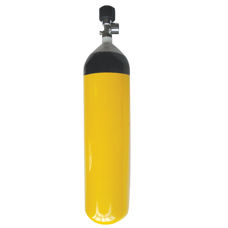 02302  Spare compressed air cylinder, 6lt+ Valve 300bar assembled, with air