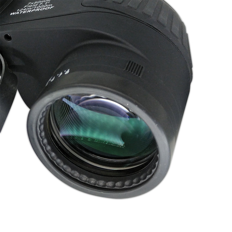 31367  SEA NAV Binoculars, Individual Focus, 7x50, w/ Compass, Waterproof, Floating