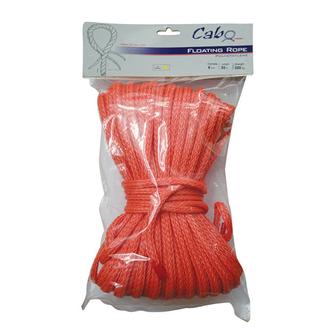 70260  CABO Floating Rope Diam. 8mm, L 30m, orange
