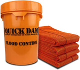 Water Barriers Hi-Vis - 10ft Long Water Activated Barriers