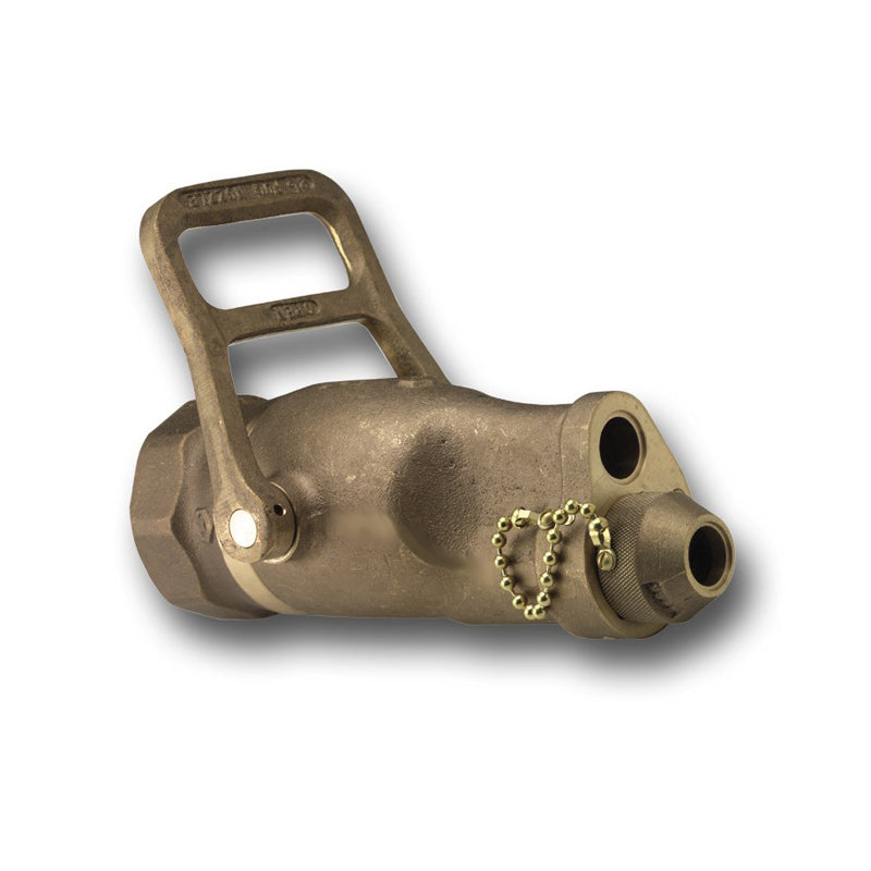 Akron Fog Nozzle 3 Position, NH/NST Thread, Brass