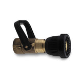 Akron Vari-Nozzle Shipboard, NH/NST Thread, Brass, 1.5'', USCG