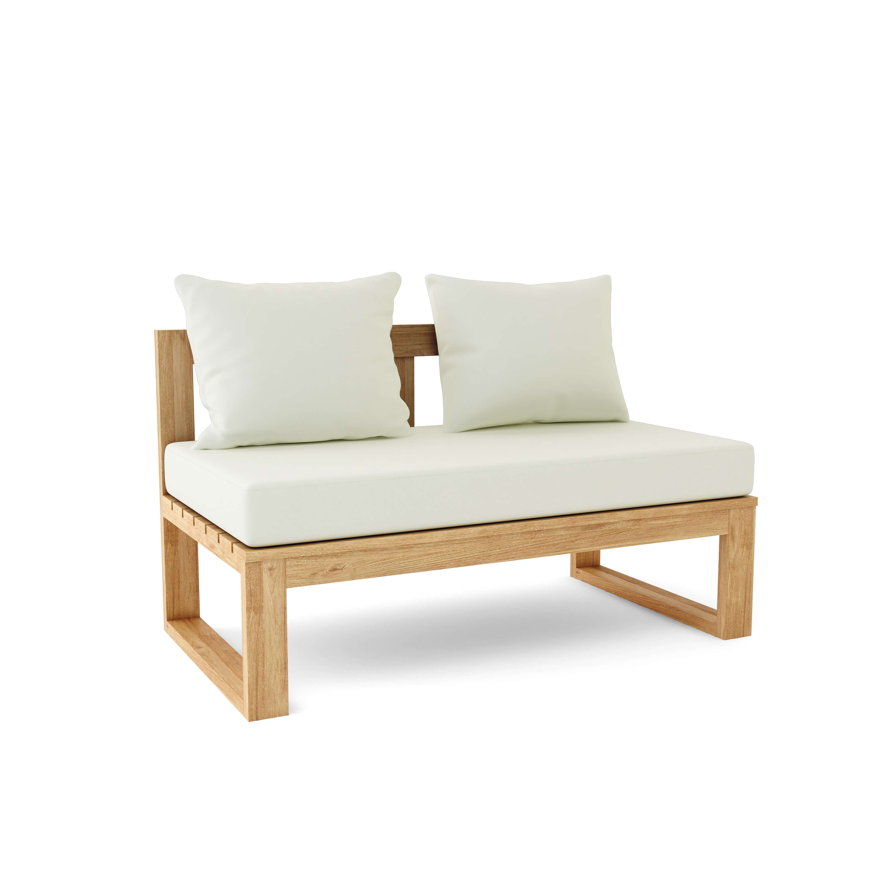 BH-808S  Anderson Teak - Straight Modular Deep Seating
