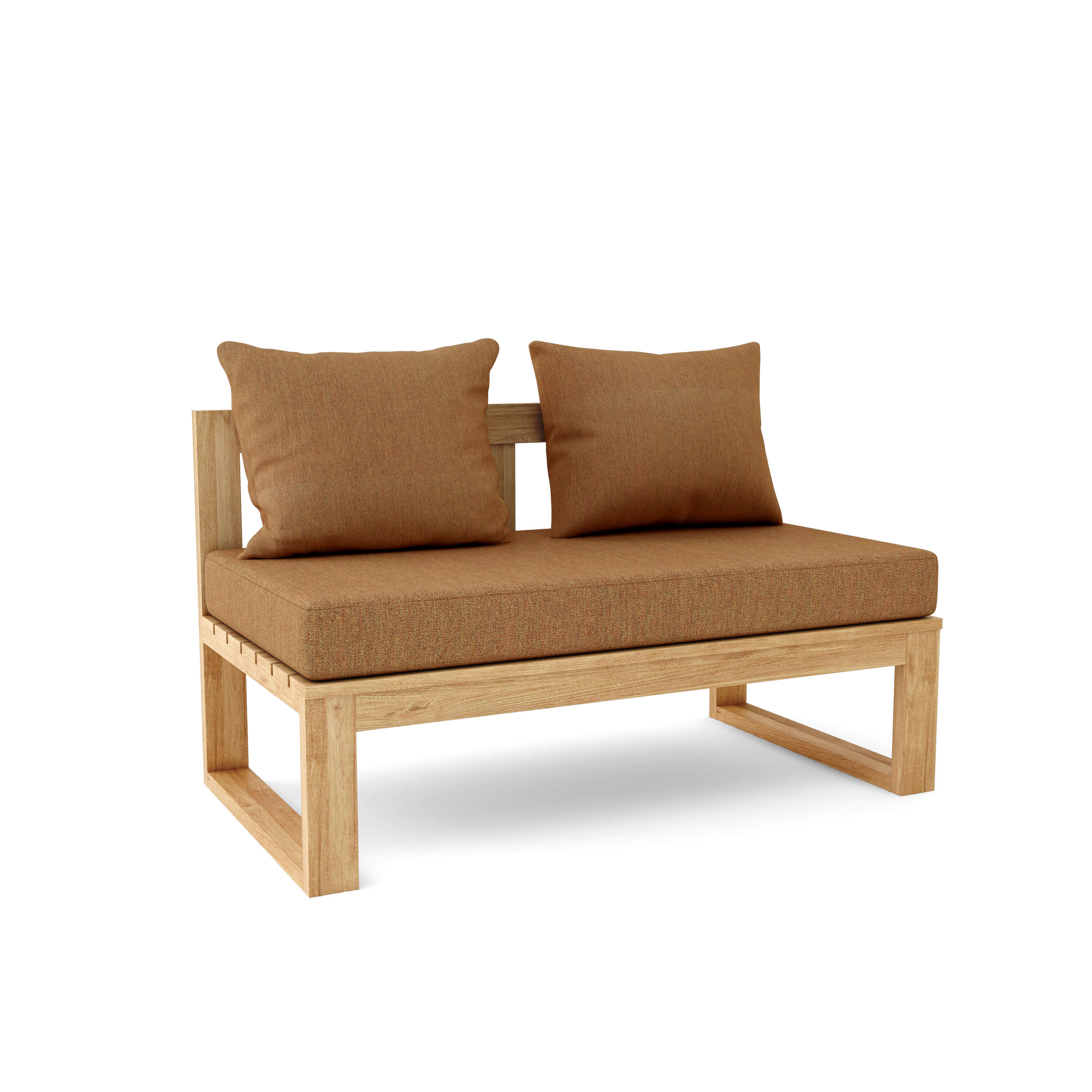 BH-808S  Anderson Teak - Straight Modular Deep Seating