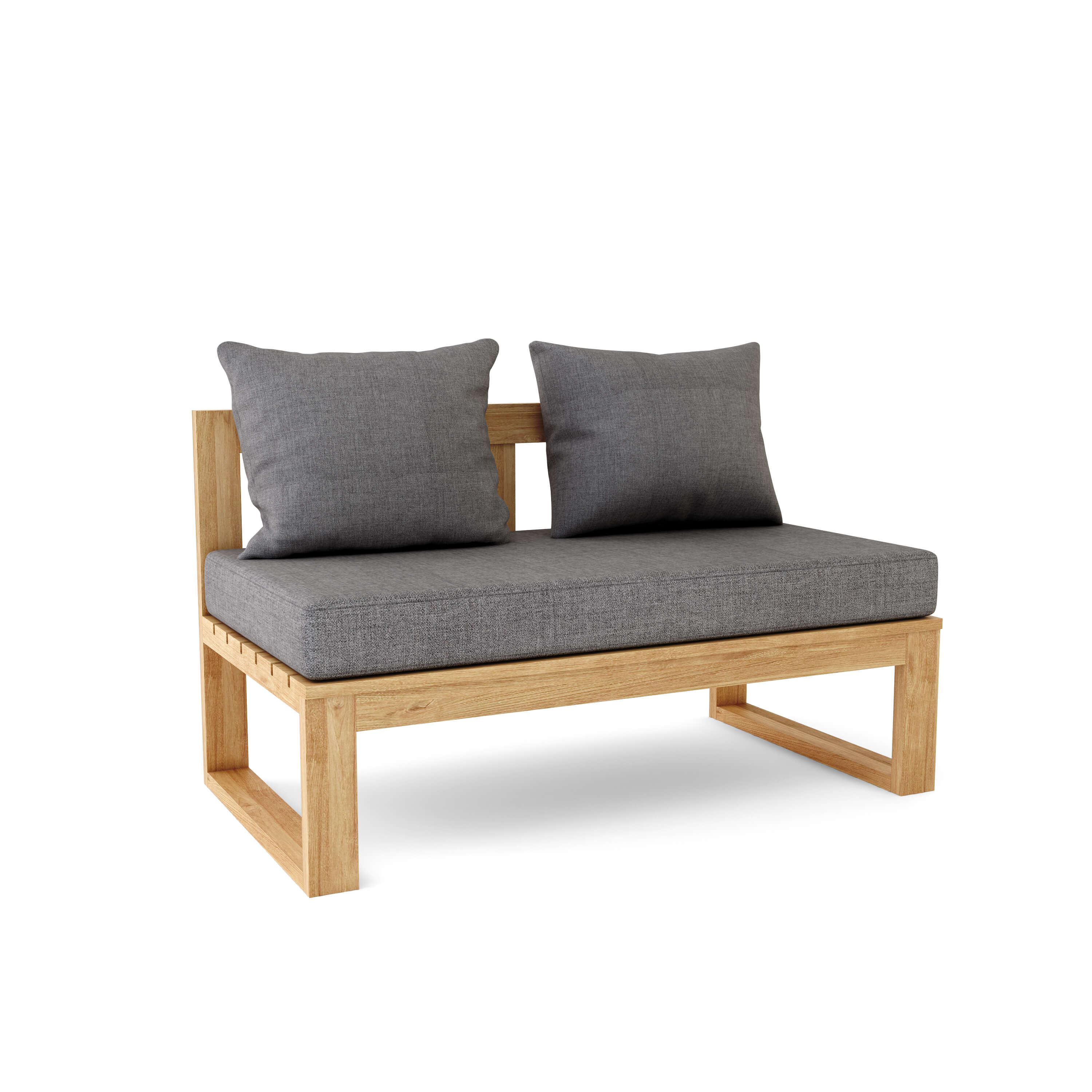 BH-808S  Anderson Teak - Straight Modular Deep Seating