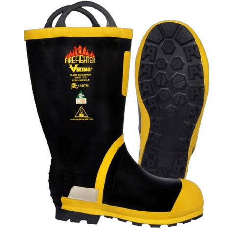 Bunker Boot Fire Fighter Felt Lined, NFPA