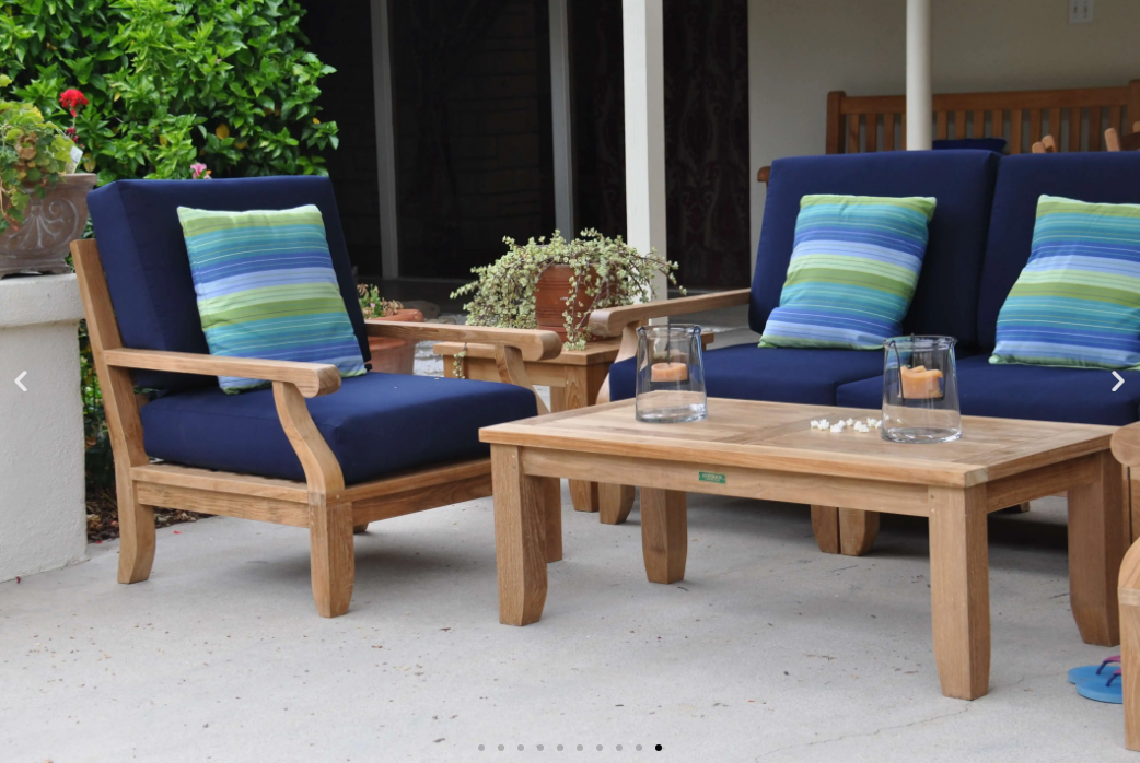 SET-97  RIVIERA MODULAR DEEP SEATING SET