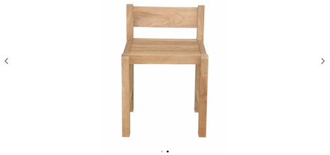 CHD-2025  Anderson Teak - Sedona Dining Chair