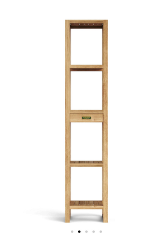 SPA-1515-4  SPA TOWEL TABLE WITH 4-SHELF