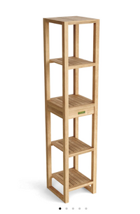 SPA-1515-4  SPA TOWEL TABLE WITH 4-SHELF