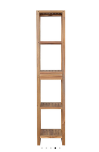SPA-1515-4  SPA TOWEL TABLE WITH 4-SHELF