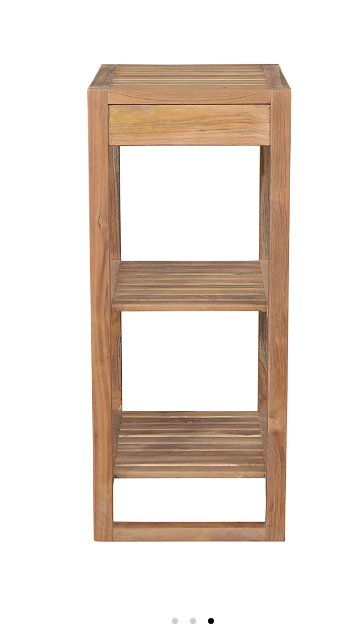 SPA-1519  SPA Towel Table with 2-Shelf