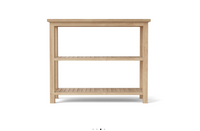 SPA-4720  TOWEL CONSOLE W/ RATTAN BASKET