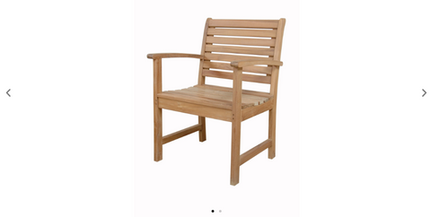 CHD-2029 Anderson Teak - Victoria Dining Armchair