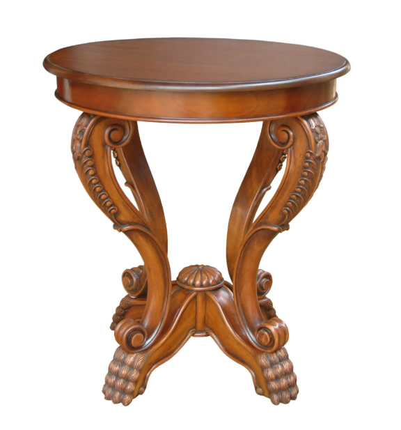 ST-189  Victorian Claw Feet Side Table