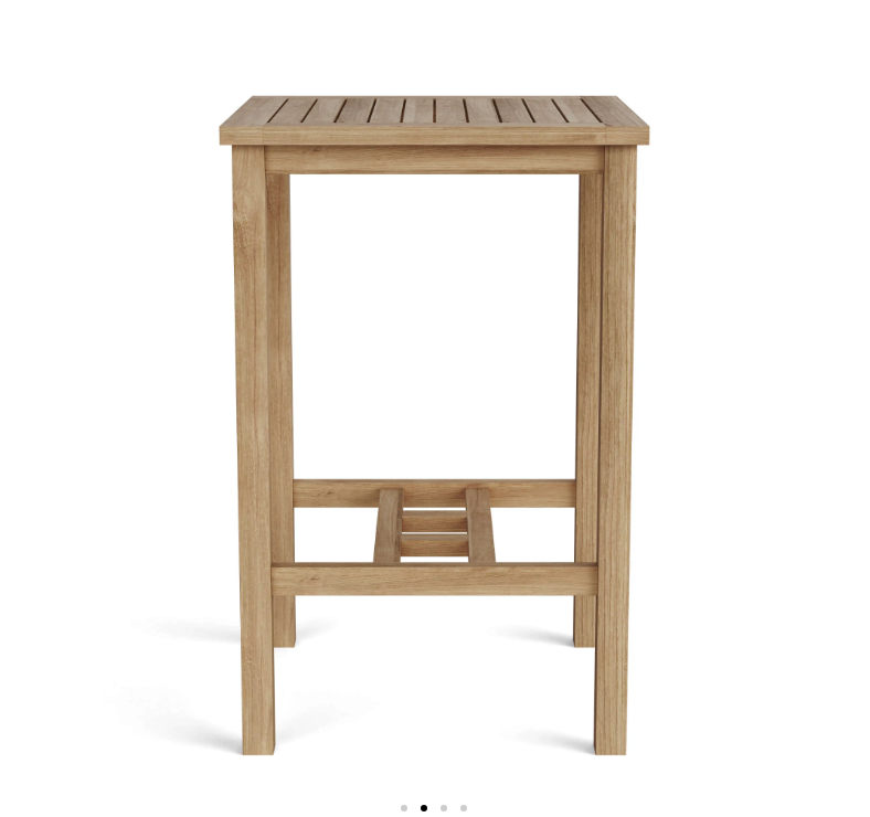TB-S-027BT  Avalon 27″ Square Bar Table