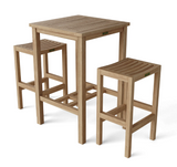 TB-S-027BT  Avalon 27″ Square Bar Table