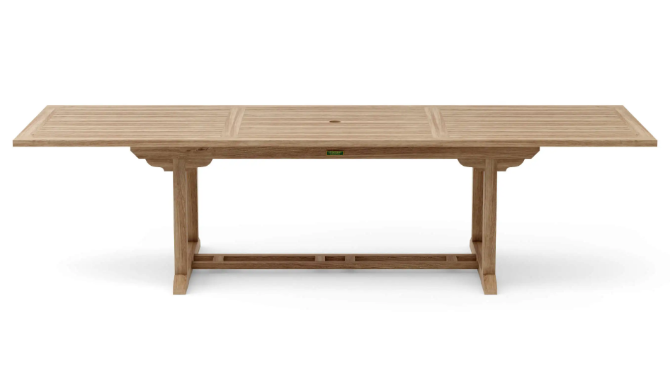 TBX-010R  Bahama 118″ Rectangular Extension Table