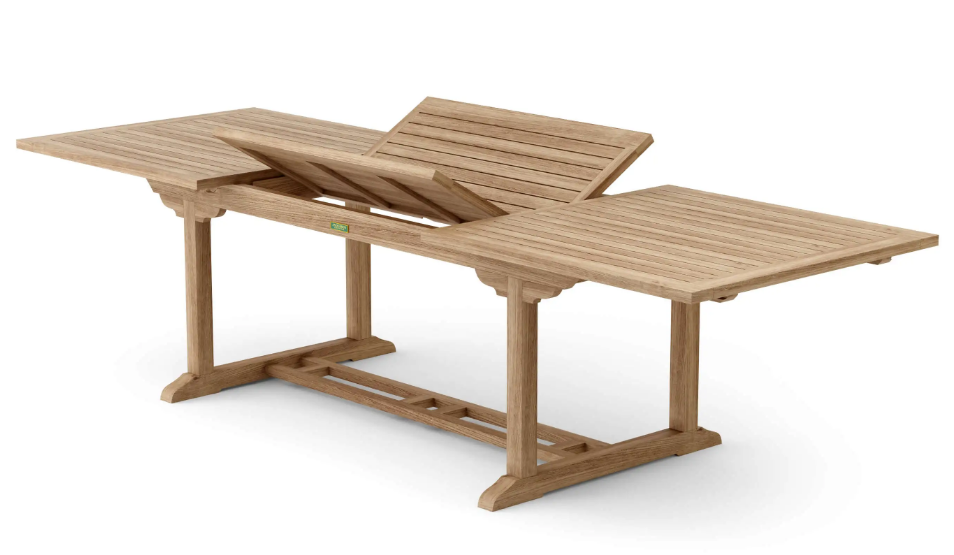 TBX-010R  Bahama 118″ Rectangular Extension Table