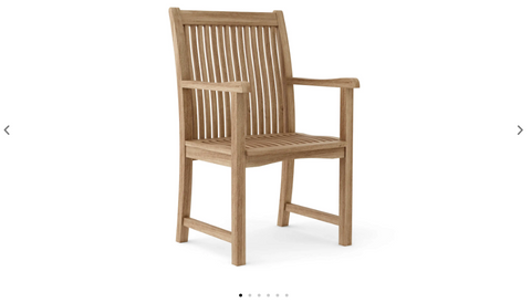 CHD-721  Anderson Teak - Chicago Dining Armchair