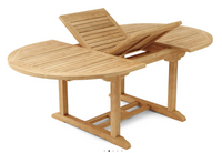 TBX-087VT  Bahama 87″ Oval Extension Table Extra Thick