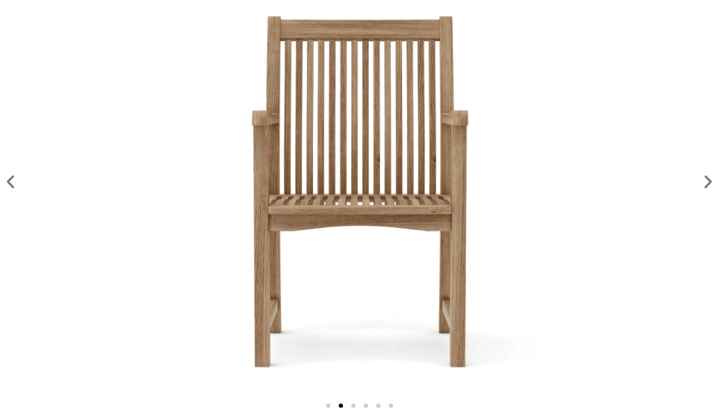 CHD-721  Anderson Teak - Chicago Dining Armchair