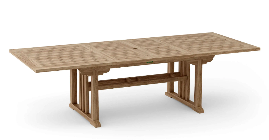 TBX-106RD  Sahara 106″ Rectangular Double Extension Table