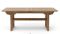 TBX-106RD  Sahara 106″ Rectangular Double Extension Table