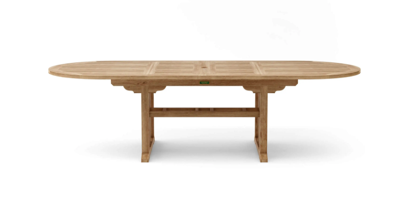 TBX-106VD  Sahara 106″ Oval Double Extension Table