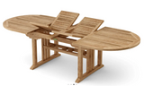 TBX-106VD  Sahara 106″ Oval Double Extension Table