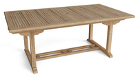 TBX-117RD  Valencia 117″ Rectangular Double Extension Table