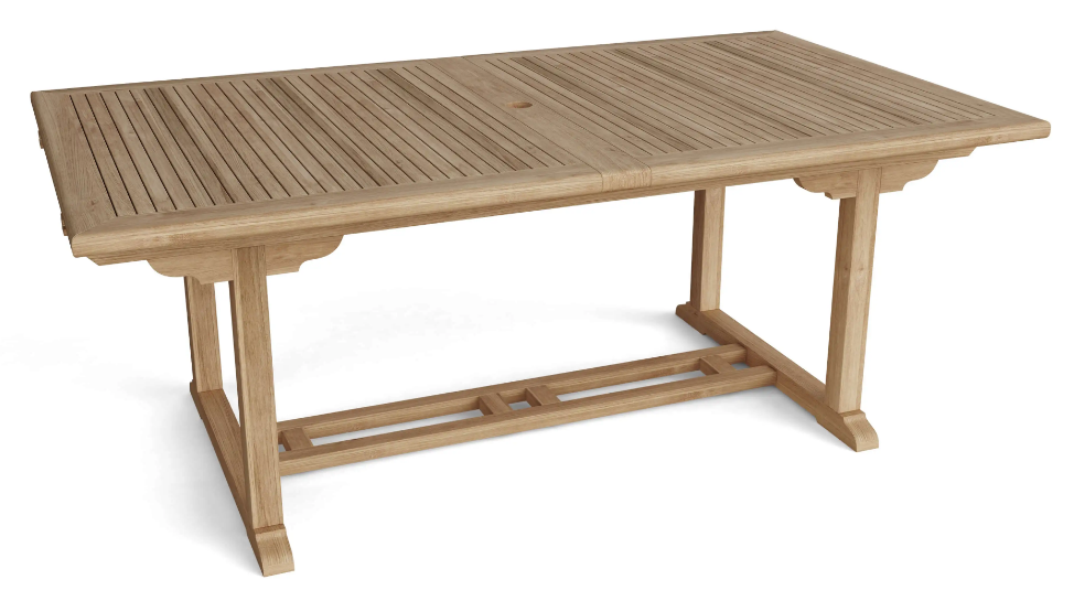 TBX-117RD  Valencia 117″ Rectangular Double Extension Table