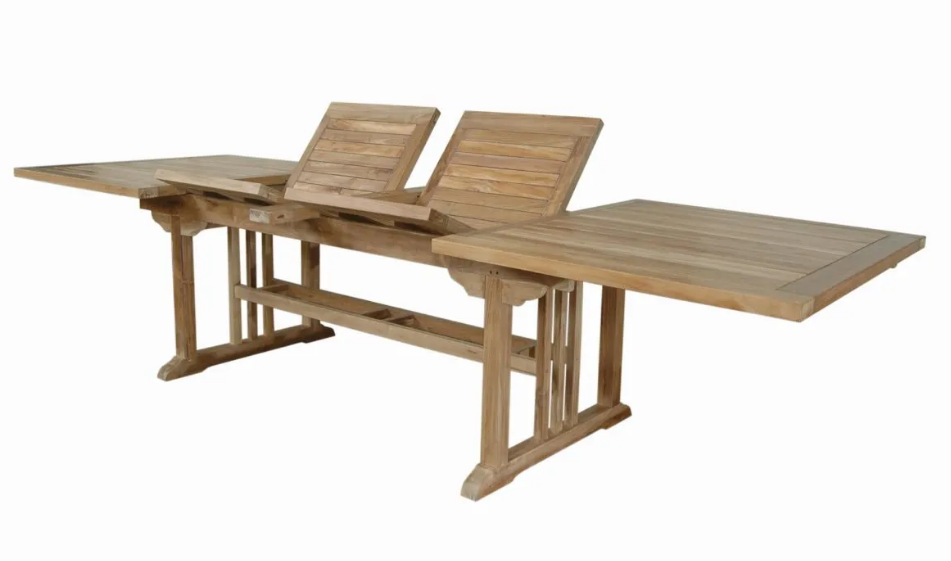 TBX-126RD  Sahara 126″ Rectangular Double Extension Table