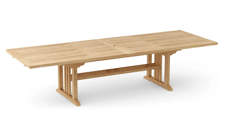 TBX-126RD  Sahara 126″ Rectangular Double Extension Table
