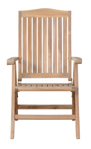 CHR-120  Anderson Teak - Katana Reclining Armchair
