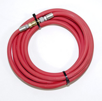 936-2038-2024300 HOSE, 3/8" X 24', 300 PSI, 1/4" MALE & FEMALE QD CONNECTION