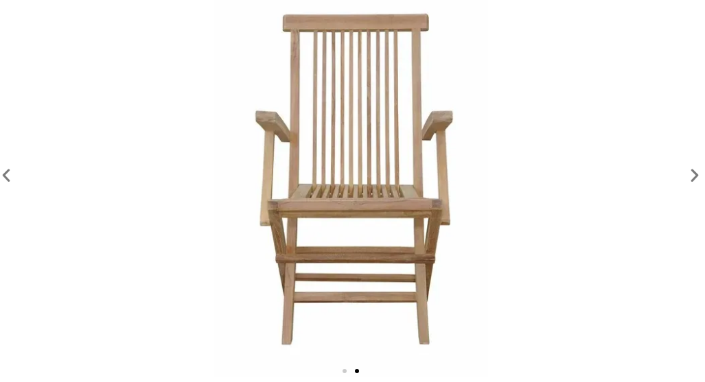 CHF-2011  Anderson Teak - Bristol Folding Armchair