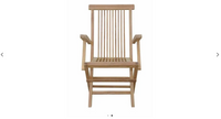 CHF-2011  Anderson Teak - Bristol Folding Armchair