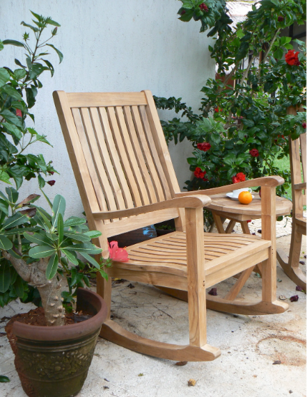 CHR-101  Anderson Teak - Del-Amo Rocking Armchair