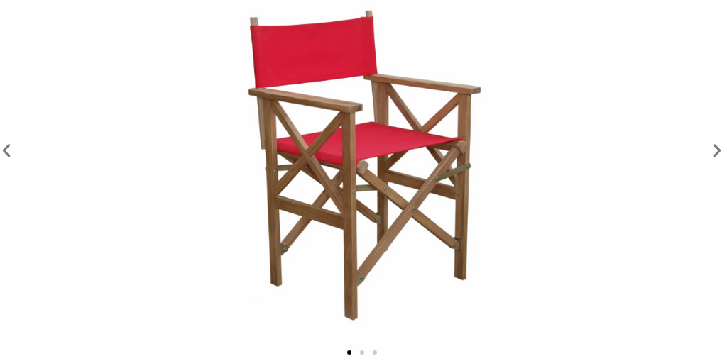 CHF-2088  Anderson Teak - Director Folding Chair