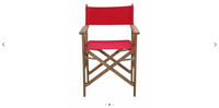 CHF-2088  Anderson Teak - Director Folding Chair