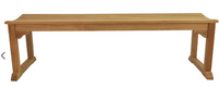 BH-005B  Anderson Teak - Mason 3-Seater Backless Bench