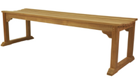 BH-005B  Anderson Teak - Mason 3-Seater Backless Bench
