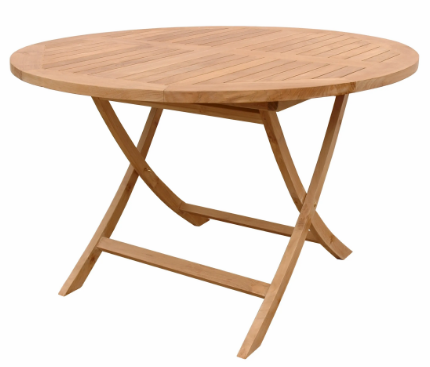 TBF-047R  Anderson Teak - Bahama 47" Round Folding Table