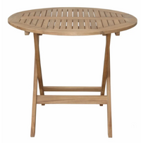 TBF-8128R Anderson Teak - Chester 32" Round Picnic Folding Table