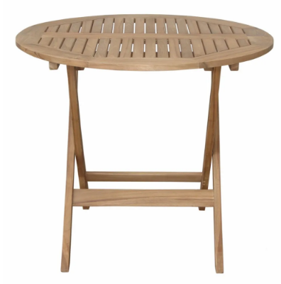 TBF-8128R Anderson Teak - Chester 32" Round Picnic Folding Table