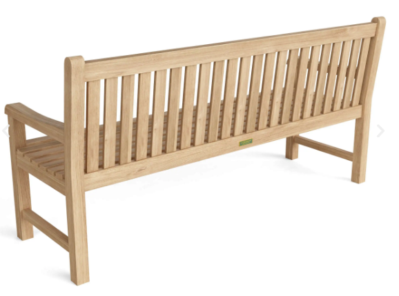 BH-006S  Anderson Teak - Classic 4-Seater Bench