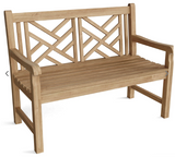 BH-121  Anderson Teak - Vilano 2-Seater Bench